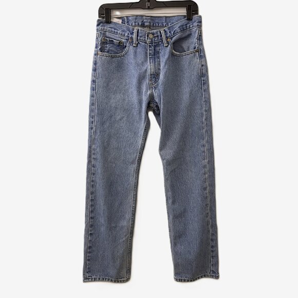 Levi's 505™ Straight Regular Fit Denim Jeans Men's 30x30 - Picture 2 of 15